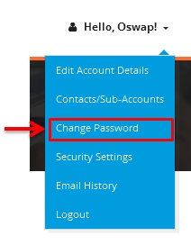 Change Password Option