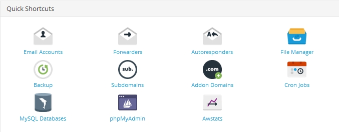 Quick Access cPanel