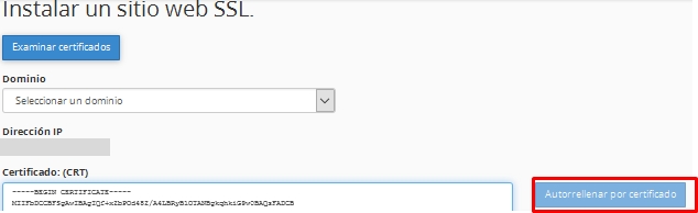 Fill SSL/TLS