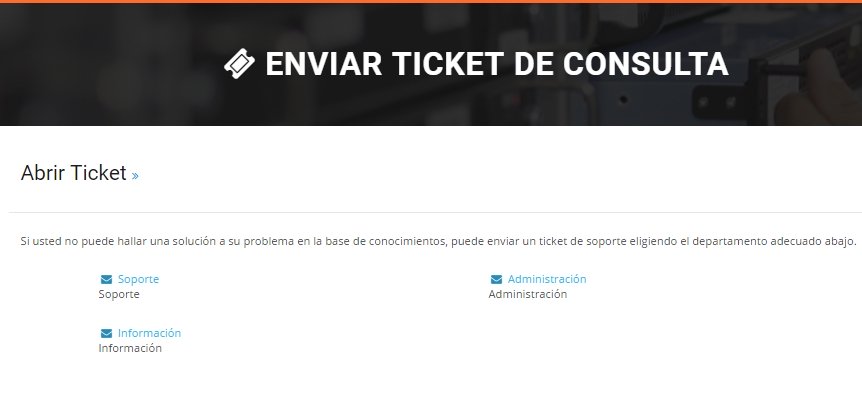 Departamentos de Soporte