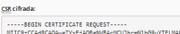 Certificado CSR